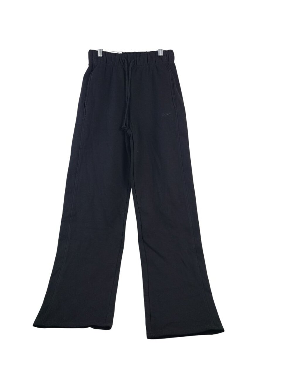 NEW Garage Ultra Fleece Straight-Leg Pants Jet Black Sz TP/XS